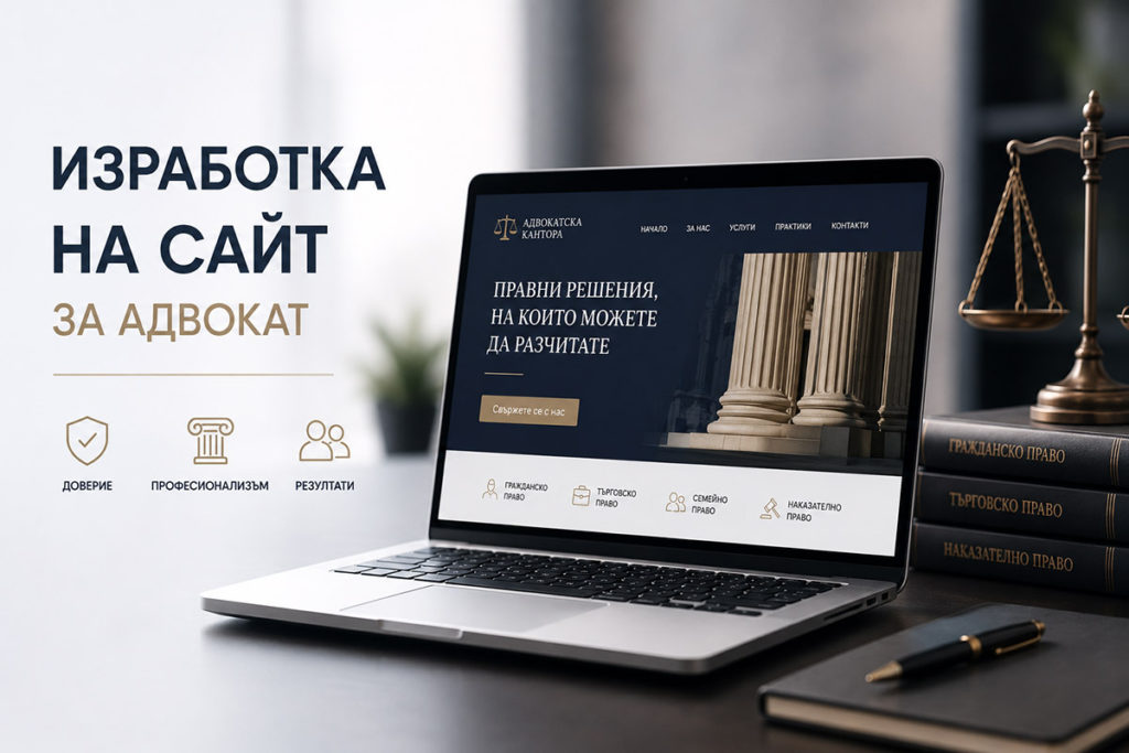 Изработка на сайт за адвокати