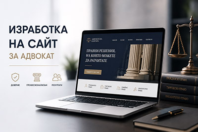 Изработка на сайт за адвокати