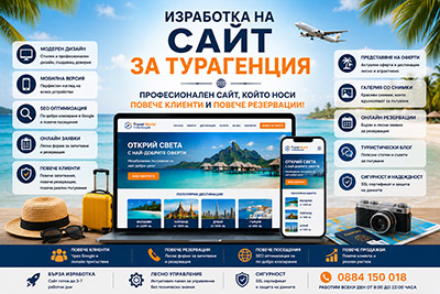 Изработка на сайт за пекарна